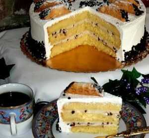 Cannoli Cake