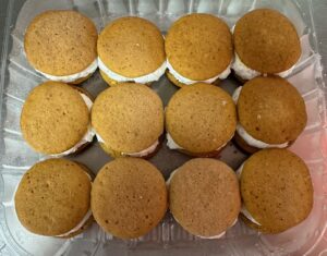 Mini Pumpkin Whoopie Pies